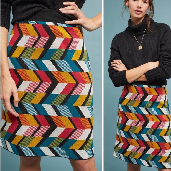 Geo Print sweater/knit set - Picture 4 of 7